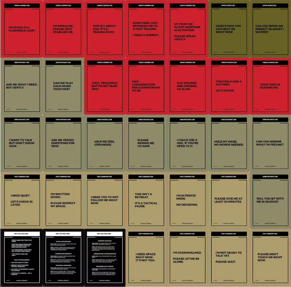 Silent Signal Cards (Digital)